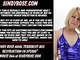 Sindy Rose anal terrorist ass destruction & prolapse