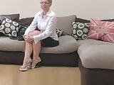 British milf casted on couch with fucking 